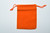 Orange Velvet Pouch 2 pc. - Crystal Carrying Bag, Bag, Pouch