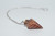 Red Jasper Crystal Pendulum-