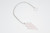 Rose Quartz Crystal Pendulum-