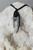 Orthoceros Fossil Necklace  -Crystal necklace