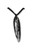 Orthoceros Fossil Necklace  -Crystal necklace