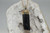 Large Raw Black Tourmaline Pendant with Necklace GP