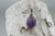 Amethyst Point Crystal Pendant with Necklace GP-