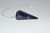 Amethyst Point Crystal Faceted Pendulum