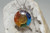 Multi Color Orgone Pendant -Quartz Crystal, Mixed Gemstones