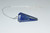 Blue Lapis Lazuli Crystal Faceted Pendulum-