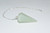 Green Aventurine Crystal Faceted Pendulum