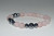 Terahertz and Rose Quartz Crystal Bracelet