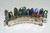 Multi Color Rainbow Angel Aura Quartz Stone Hair Clip Barrette Angel Aura Quartz Crystal