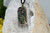 Ruby in Zoisite Orgone Pendant -Tibetan Quartz, Ruby in Zoisite/Anyolite-