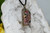 Divine Sparks Orgone Pendant - Tibetan Quartz Crystal, Pink and Green Tourmaline Crystal