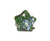 Orgone Green Star Mini 1 pc -Quartz Crystal, Pyrite, Blue Kyanite