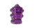 Orgone Purple Robot Mini Boy 1 pc -Quartz Crystal, Pyrite, Blue Kyanite