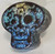 Orgone Day of the Dead Skull -Quartz Crystal, Pyrite, Blue Kyanite