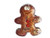 Orgone Gingerbread Man Mini 1 pc -Quartz Crystal, Pyrite, Blue Kyanite