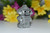 Orgone Silver Robot Mini Girl 1 pc -Quartz Crystal, Pyrite, Blue Kyanite