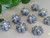 Orgone Snowflake Mini 1 pc -Quartz Crystal, Pyrite, Blue Kyanite