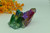 221g Multi Colored Angel Aura Cluster Green & Red