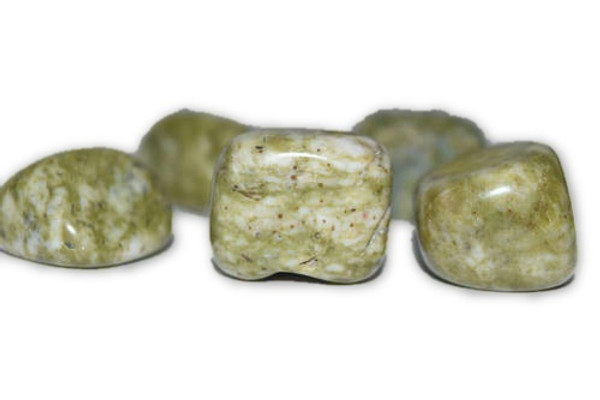 Epidote Crystal Tumbled  1 pc