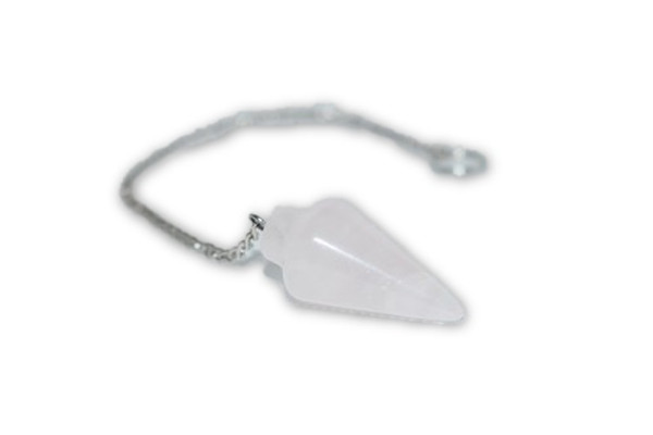 Rose Quartz Crystal Pendulum-