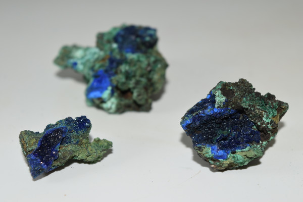 A+ Blue Azurite and Malachite Cluster Crystal - Crystal, Meditation, Glam Decor, Home Decor