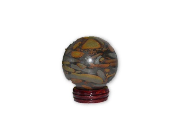 Bamboo Jasper with stand