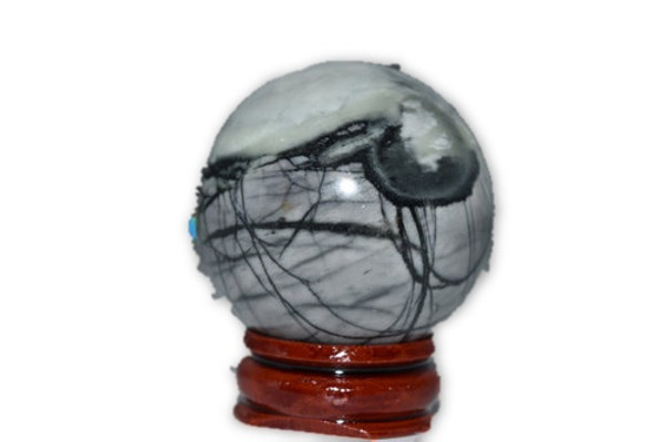 Picasso Jasper Crystal Sphere 40mm