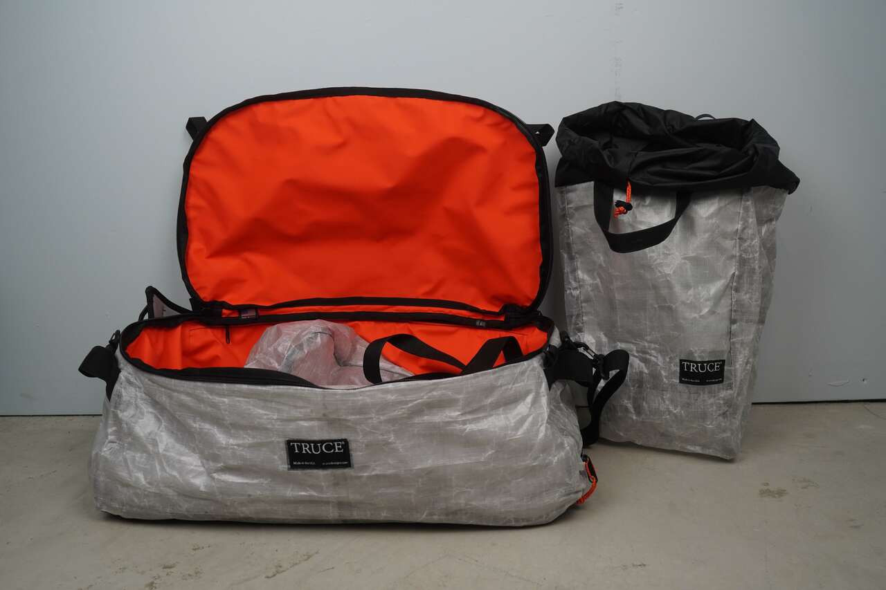 Handmade Bags in the USA - Made with sailcloth, dyneema, kevlar, cuben, spectra and otherwise discarded materials.