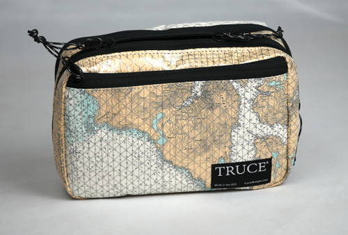 Tech Kit from Laminated Vintage Nautical Charts