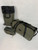 Travel set from Kevlar® reinforced fabric - green
