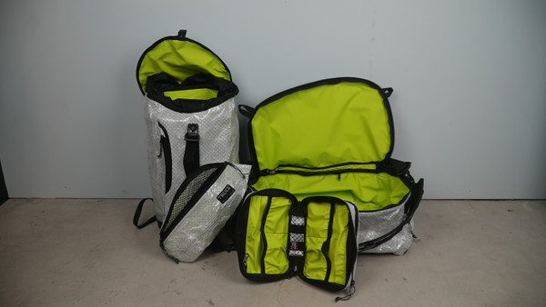 Travel Set from NSAT Cuben® Fiber showing interior