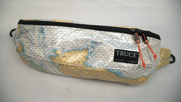 L Sling Bag from Vintage Nautical Charts