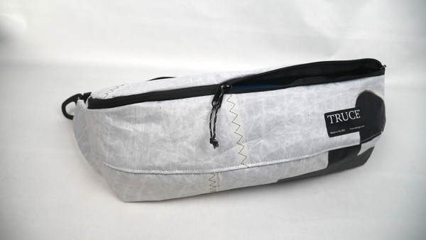 L Sling Bag from Laminated Sailcloth