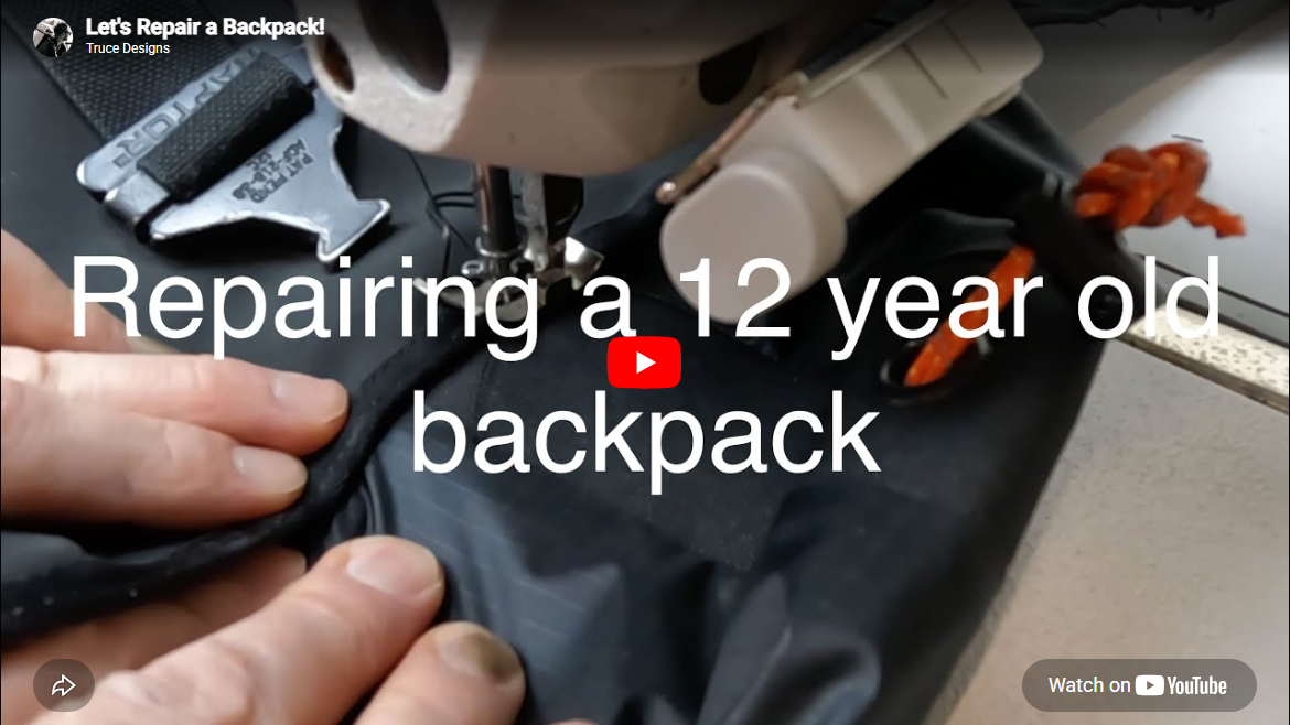 Repairing a Backpack Lifetime Warranty