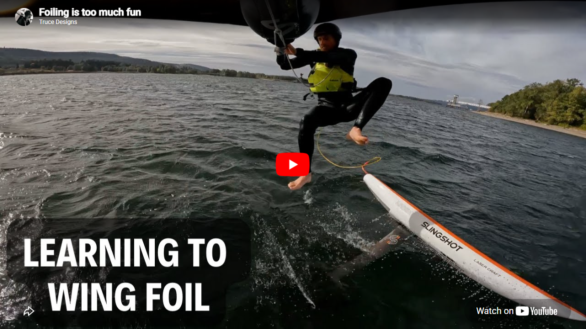 Foiling is too much fun - Our Wing Foiling Experience in Columbia City, Oregon