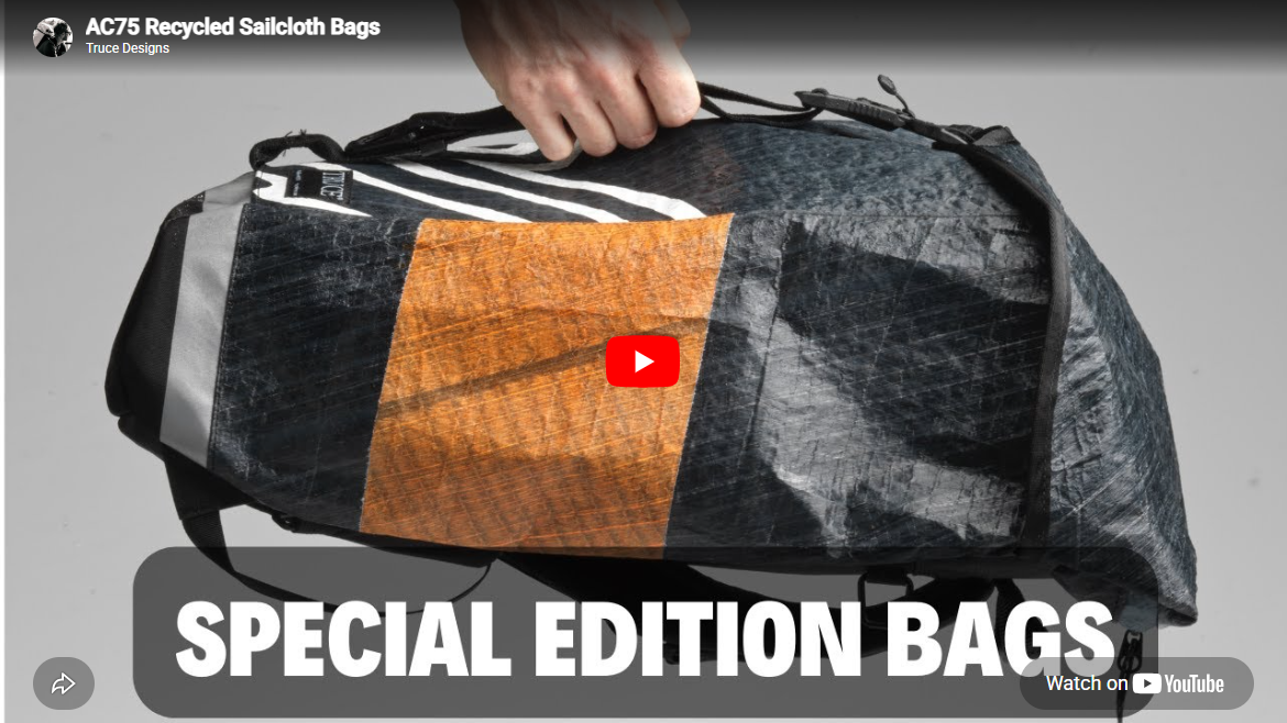 Recycled Sailcloth Bags - Dyneema, Kevlar, Cuben & More