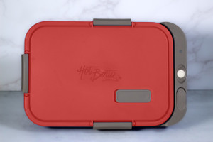 Hot Bento Self Heated Reusable Lunch Box and Food Warmer, Battery Powered  and Portable, Very Perri Color 