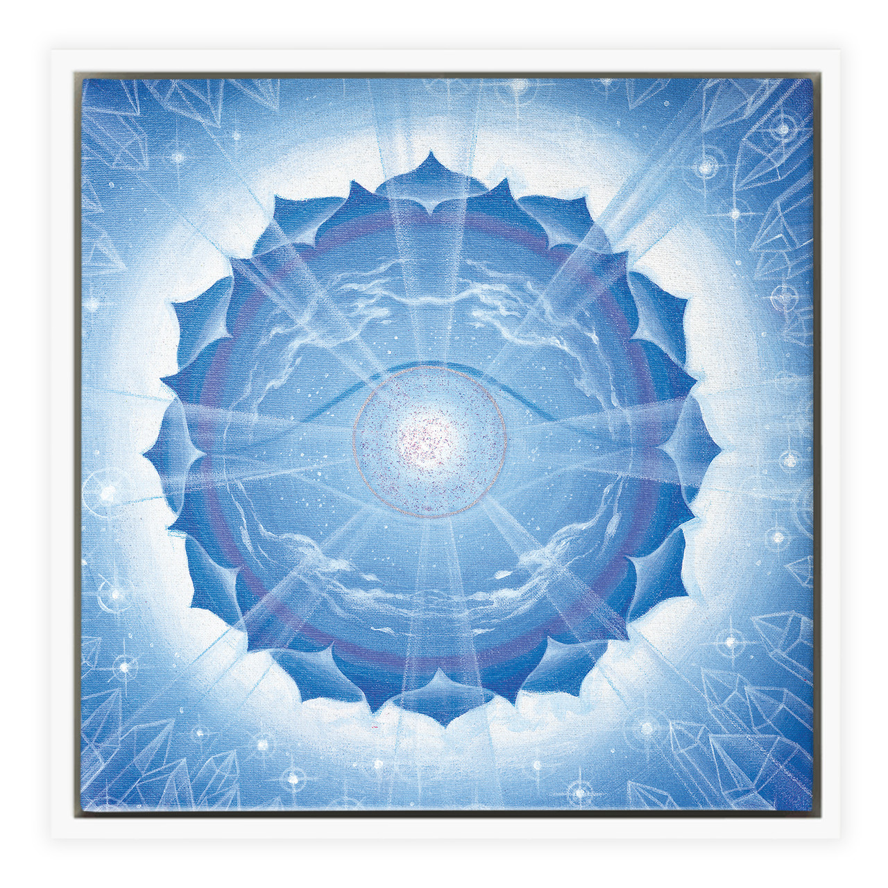 Third-Eye Chakra (6th Chakra) | Framed Canvas Art