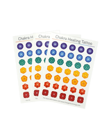 Chakra Healing Temporary Tattoo