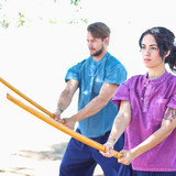 HSP Korean Martial Arts Wooden Sword  with Handguard