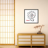 Heart in Bloom | Ilchi Lee Energy Art | Framed Canvas Art Print