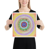 Jisu Han Energy Art Light of Life #17 | Art Print