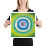 Jisu Han Energy Art Light of Life #21 | Art Print