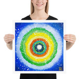 Jisu Han Energy Art Light of Life #5 | Art Print