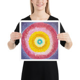 Jisu Han Energy Art Light of Life #1 | Unframed Paper Print