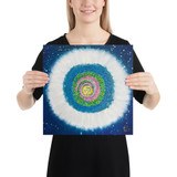 Jisu Han Energy Art Flower of the Universe #1 | Art Print