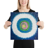 Jisu Han Energy Art Flower of the Universe #1 | Art Print