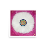 Jisu Han Energy Art Flower of the Universe #7 | Art Print