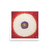 Jisu Han Energy Art Flower of the Universe #15 | Art Print