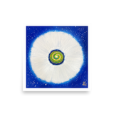 Jisu Han Energy Art Flower of the Universe #16 | Art Print
